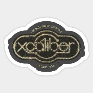 X-Caliber Trucks 1976 Sticker